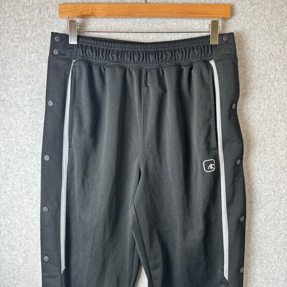 AND1 Tearaway Track Pants Womens Small Black Y2K Retro Throwback Streetwear - Picture 16 of 16